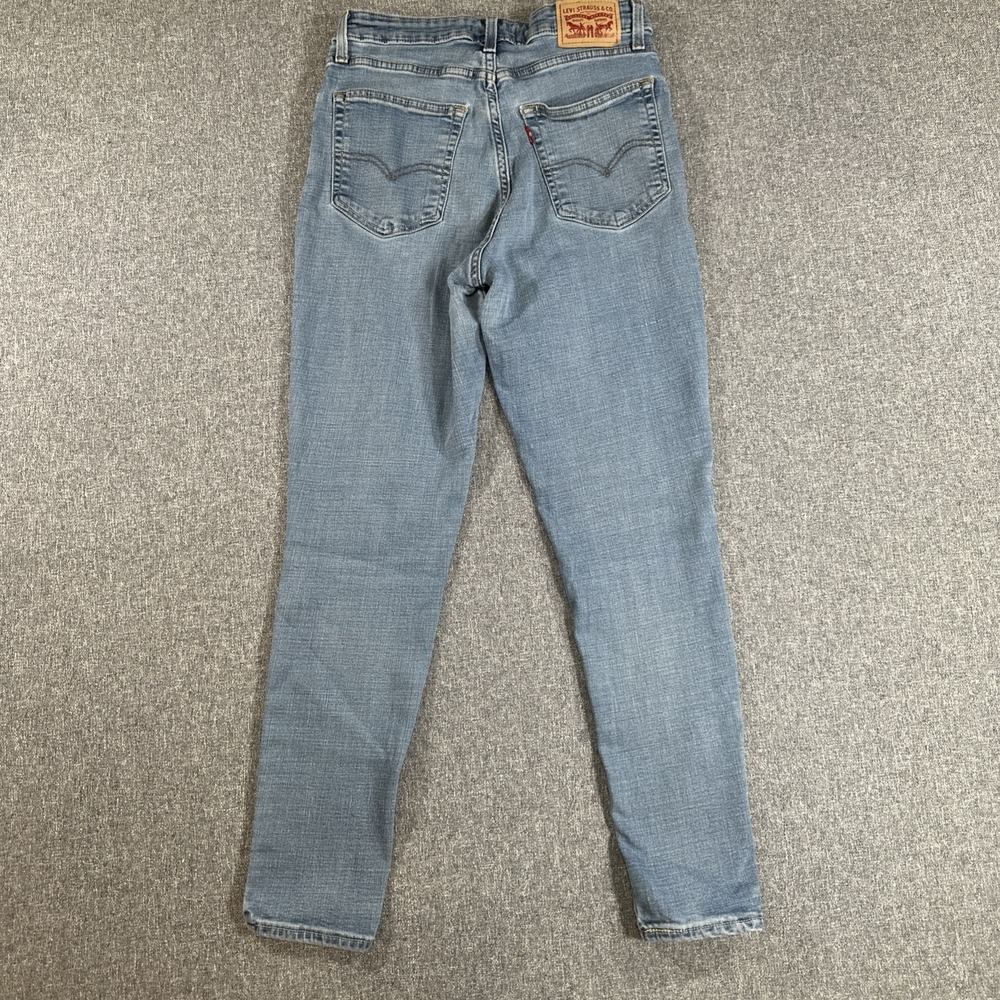 Levi's 721 High Rise Skinny Jeans Women's Size 29 Light Wash Stretch Denim - Picture 7 of 7